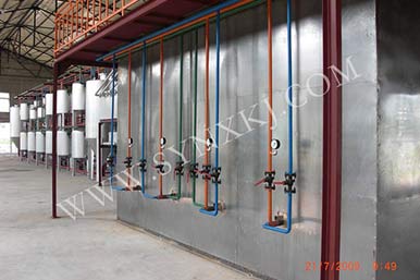 Waste oil to refined oil