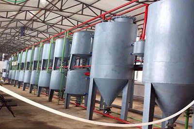 Waste oil refining equipment