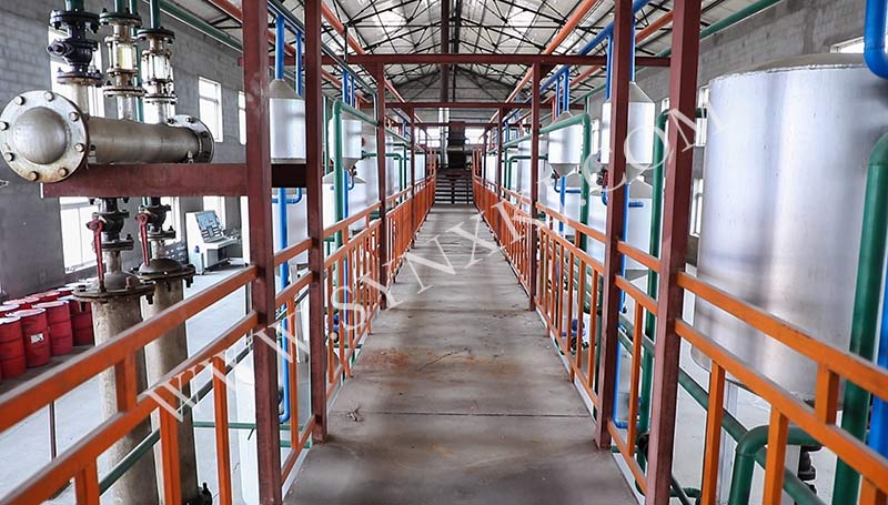 Waste engine oil to lubricant oil(图1)